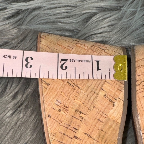 EUC Sam Edelman Reid Wedge Slide Sandal Animal Leopard Print Size 7.5 - Picture 10 of 10